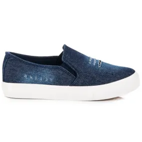 Torna Denim sneakers blauw